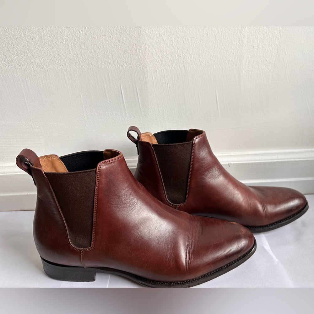 Dunhill KENSINGTON CHELSEA PATINA BOOT (Limited Edition Color) - Dark Brown